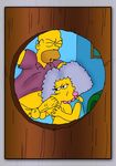  homer_simpson selma_bouvier tagme the_simpsons 