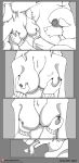  2019 anthro breasts canid canine canis clothed clothing comic female hi_res incest jackywind llori_gray mammal mother mother_and_child mother_and_son parent parent_and_child shane_gray son tongue tongue_out 