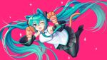  animal_ears hatsune_miku kk_(aky2374) pantyhose tagme tail vocaloid 