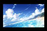  beach blue_sky cloud dutch_angle highres no_humans ocean original scenery sky water y.yamamoto 