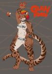  absurd_res anthro censored collar felid female glenthefossa hi_res jaguar mammal nude pantherine pubes 