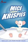  2018 :3 anthro bathing blue_background bowl cereal_box claws cutlery digital_media_(artwork) english_text fur hair humor kitchen_utensils mammal milk mouse murid murine musuko42 nude paws pun red_eyes rodent short_hair simple_background spoon text tools white_body white_fur 