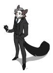  aye-aye clothing erik_d&#039;javel lemur male mammal necktie peritian primate solo strepsirrhine suit 
