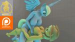  16:9 3d_(artwork) 3d_animation animated anthro anthro_on_anthro anthro_penetrated anthro_penetrating anthro_penetrating_anthro anthrofied applejack_(mlp) balls big_breasts bodily_fluids breasts butt cowgirl_position cutie_mark derpy_hooves_(mlp) digital_media_(artwork) duo equid equine female female_penetrated friendship_is_magic genitals gynomorph gynomorph/female gynomorph_penetrating gynomorph_penetrating_female hair intersex intersex/female intersex_penetrating intersex_penetrating_female mammal my_little_pony nipples nude on_top patreon penetration penis pterippus sex video_games welcum_to_pornyville wings 