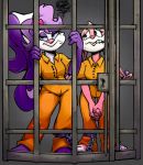  angry babs_bunny cell fifi_la_fume frustrated loony_toons prison prison_jumpsuit prison_uniform tiny_toon_adventures warner_brothers yuashlie6 
