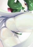  2020 anus ashraely big_breasts big_butt blush breasts butt clothing curvy_figure digital_media_(artwork) female fingers gardevoir genitals green_pussy hi_res huge_breasts humanoid looking_at_viewer nintendo not_furry nude pok&eacute;mon pok&eacute;mon_(species) pussy red_eyes simple_background smile solo thick_thighs video_games voluptuous wide_hips 