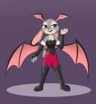  2019 anthro buckteeth cheek_tuft clothed clothing costume dipstick_ears disney facial_tuft female fully_clothed fur grey_body grey_fur halloween head_tuft hi_res holidays judy_hopps lagomorph leporid mammal mew-me multicolored_ears open_mouth open_smile purple_background purple_eyes rabbit simple_background smile solo standing teeth tuft zootopia 