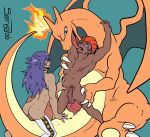  abdominal_bulge anal anal_penetration balls bestiality charizard feral feral_penetrating feral_penetrating_human genitals group group_sex gym_leader human human_on_feral human_penetrated interspecies knot leon_(pok&eacute;mon) long_tongue male male/male male_penetrated male_penetrating male_penetrating_male mammal nintendo penetration penis pok&eacute;mon pok&eacute;mon_(species) pok&eacute;philia raihan_(pok&eacute;mon) servojob sex threesome tongue video_games 