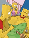  bart_simpson lisa_simpson marge_simpson the_fear the_simpsons 