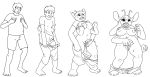  2020 4_arms alien antennae_(anatomy) antennae_growth anthro arm_growth balls barefoot big_breasts breast_growth breasts clothing disney experiment_(lilo_and_stitch) female gender_transformation genitals hair head_tuft hi_res human human_to_anthro lilo_and_stitch male mammal masturbation monochrome mtf_transformation multi_arm multi_limb notched_ear penis penis_shrinking prurientpie pussy sequence shirt slightly_chubby solo species_transformation standing stitch_(lilo_and_stitch) surprise tf_into_fictional_character topwear transformation tuft weight_gain 