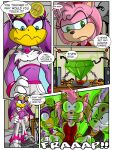  absurd_res amy_rose black-rat blaze_the_cat comic domestic_cat eulipotyphlan felid feline felis female hedgehog hi_res mammal sonic_riders sonic_the_hedgehog_(series) wave_the_swallow 