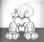  balls canid canine canis genitals hi_res mammal paws pawzzhky wolf 