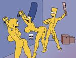  bart_simpson lisa_simpson marge_simpson the_fear the_simpsons 