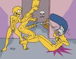  bart_simpson lisa_simpson marge_simpson the_fear the_simpsons 