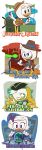  absurd_res anatid anseriform ask-artsy-oncie avian bird dewey_duck disney disney_parks disneyland duck ducktales ducktales_(2017) hi_res huey_duck lena_(ducktales) louie_duck webby_vanderquack 