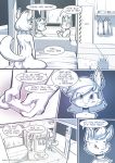  2020 anthro brother brother_and_sister canid canine clothed clothing comic dialogue digital_media_(artwork) english_text female fingers fox fur hair hi_res male mammal nude ratcha sibling sister text 