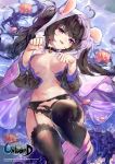  black_joa no_bra open_shirt pantsu stockings tagme thighhighs unleashed 