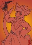  alcohol anthro beer beverage clothed clothing cregon drunk fedora fully_clothed hat headgear headwear hi_res looking_at_viewer male mammal murid murine philfox rat rodent sketch substance_intoxication tipsy 