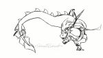  16:9 animated chasing_own_tail darkmanethewerewolf dragon feral loop running simple_background solo white_background 
