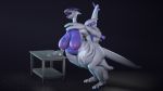  16:9 2020 3d_(artwork) 4k absurd_res anthro anthro_penetrating areola avian belly big_breasts big_butt bodily_fluids breasts butt cum digital_media_(artwork) duo female furniture genital_fluids hand_on_hip hi_res huge_breasts large_areolas legendary_pok&eacute;mon lugia lugia_(species) male male/female male_penetrating narrowed_eyes neck_grab nintendo nipples nude open_mouth penetration pok&eacute;mon pok&eacute;mon_(species) reptilligator sex simple_background source_filmmaker standing table teeth thick_thighs tongue tongue_out video_games 