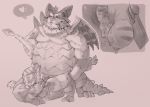  &lt;3 2019 activision anthro balls bodily_fluids cum dragon duo genital_fluids genitals heckded hi_res humanoid_hands magnus_(spyro) male overweight overweight_male penis scalie sex simple_background spyro spyro_reignited_trilogy spyro_the_dragon video_games 