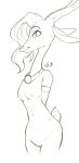  alec8ter antelope anthro ball_gag bdsm bondage bound bovid breasts disney female gag gazelle_(zootopia) genitals hair hi_res horn mammal nude pussy solo zootopia 