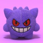  animated animated_gif commentary cortoony english_commentary gen_1_pokemon gengar huge_filesize photorealistic realistic 