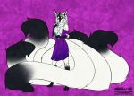  2020 4_toes 5_fingers alishka anthro canid canine clothed clothing digital_media_(artwork) female fingers fox fur hair mammal solo toes white_body white_fur white_hair 