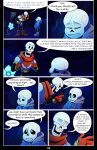  absolutedream animated_skeleton bone comic dialogue echo_flower english_text hi_res papyrus_(undertale) sans_(undertale) skeleton text undead undertale video_games 