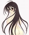  angry black_hair long_hair nude shakugan_no_shana shana solo takenaka_hisato 