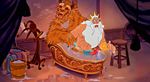  beast beauty_and_the_beast crossover disney king_triton the_little_mermaid 