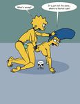  lisa_simpson marge_simpson tagme the_fear the_simpsons 