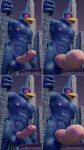  2020 abs absurd_res avian bird falco_lombardi genitals hi_res macro male mietere nintendo nude penis star_fox video_games 