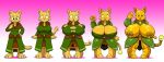  2020 amulet anthro anthro_to_inanimate barefoot bethesda_softworks big_breasts blush breast_expansion breasts clothing felid female genitals gradient_background huge_breasts inanimate_transformation inner_ear_fluff katia_managan khajiit looking_at_viewer mammal mind_control nipple_outline nipples open_mouth prequel prinnydood pussy simple_background smile solo standing surprise the_elder_scrolls torn_clothing transformation tuft video_games webcomic 