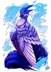  articuno bird bird_focus blue_theme creature empyrisan gen_1_pokemon legendary_pokemon no_humans pokemon pokemon_(creature) signature solo transparent_background watermark web_address 