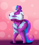  09hankris absurd_res anthro big_breasts blush breasts cleavage clothed clothing embarrassed equid eyewear female glasses hi_res horn huge_breasts mammal my_little_pony panties solo thick_thighs torn_clothing underwear unicorn 