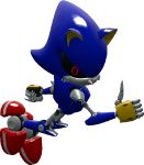  gesture looking_at_viewer male metal_sonic solo sonic_the_hedgehog_(series) thumbs_up video_games 
