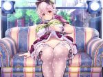  cleavage garter headphones mag_kan pantsu skirt_lift sonico stockings super_sonico thighhighs v-mag 