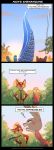  building canid canine comic disney english_text female fox hi_res humor judy_hopps lagomorph leporid letodoesart male mammal nick_wilde rabbit text zootopia 