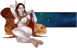  2020 4_toes 5_fingers alpha_channel anthro archery_(artist) areola breasts brown_hair canid canine digital_media_(artwork) female fingers hair hi_res mammal nipples sitting solo toes 