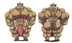  5:3 anthro balls big_balls big_muscles big_penis bobert bovid caprine genitals horn huge_balls huge_muscles huge_penis hyper hyper_balls hyper_genitalia hyper_muscles hyper_penis looking_at_viewer male mammal muscular nipples nude penis rear_view sheep simple_background smile thick_thighs white_background 