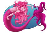  alpha_channel alternate_species big_breasts breasts bunnynha female friendship_is_magic marine merfolk my_little_pony pinkie_pie_(mlp) solo watermark 