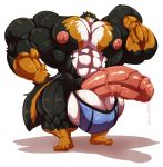 anthro balls bernese_mountain_dog big_balls big_muscles big_penis bobert canid canine canis clothing domestic_dog erection eyes_closed flexing genitals hi_res huge_balls huge_muscles huge_penis hyper hyper_balls hyper_genitalia hyper_muscles hyper_penis male mammal molosser mountain_dog muscular nipples penis simple_background smile swiss_mountain_dog underwear vein veiny_penis white_background 