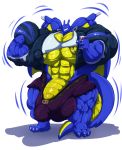  anthro balls belt beverage_can big_balls big_muscles big_penis bobert charizard clothing erection flexing genitals grin growth hi_res holding_object huge_balls huge_muscles huge_penis hyper hyper_balls hyper_genitalia hyper_muscles hyper_penis male muscle_growth muscular nintendo nipples penis plantigrade pok&eacute;mon pok&eacute;mon_(species) short_jeans simple_background smile strtetched_clothing torn_clothing video_games white_background wings 