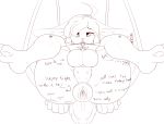  anal anal_penetration balls bdsm big_butt body_writing bondage bound butt collar conditional_dnp english_text genitals hi_res lagomorph leporid male mammal object_in_ass open_mouth penetrable_sex_toy penetration penis piercing public_use rabbit sakita_hiroshi sex_toy sex_toy_in_ass sex_toy_insertion solo tally_marks text tight_orifice urethral urethral_penetration waynekan western_tally_marks writing_on_butt 