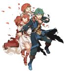  alm_(fire_emblem) celica_(fire_emblem) dress fire_emblem fire_emblem_echoes fire_emblem_heroes heels nintendo torn_clothes tsukkii_(intelligent_systems) 