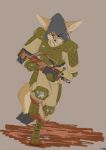  blood bodily_fluids canid canine clothed clothing female fennec fox foxboy83 hi_res mammal warhammer_(franchise) 