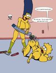  lisa_simpson marge_simpson tagme the_fear the_simpsons 