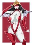  breasts elemental_hero_burstinatrix female hi_res humanoid konami nipples yu-gi-oh 