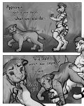absurd_res anthro anthro_on_feral before_and_after bestiality blue_sky_studios bodily_fluids comic dialogue drooling duo ear_piercing ears_down felid female feral finger_in_mouth fingering fog forced front_view grin hi_res holding_chin hypnosis ice_age_(series) licking licking_paws looking_at_viewer male male/female mammal mind_control oral oral_fingering pantherine piercing pivoted_ears questionable_consent saber-toothed_tiger saliva shira_(ice_age) side_view smile snapping_fingers spiral_eyes text tiger tongue tongue_out vyarwolf